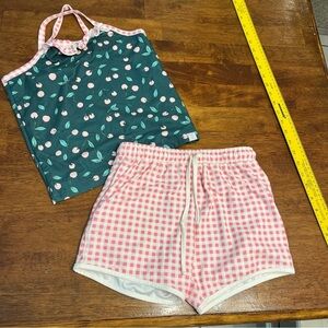 SweetHoney green Pink Kids Matching lounge Set size 12